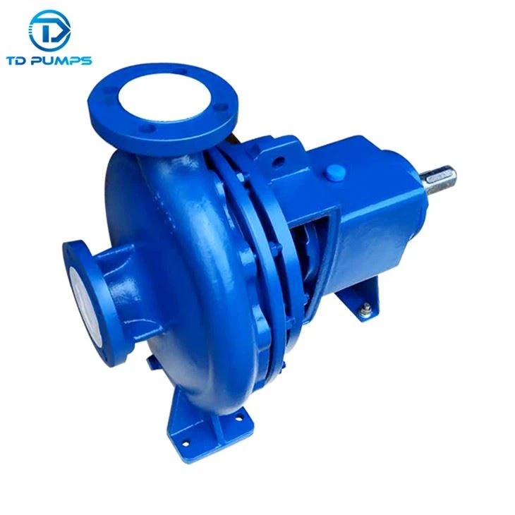Single Stage Volute Casing Pump Efficiency Big Capacity 40Hp End Suction Water Pump